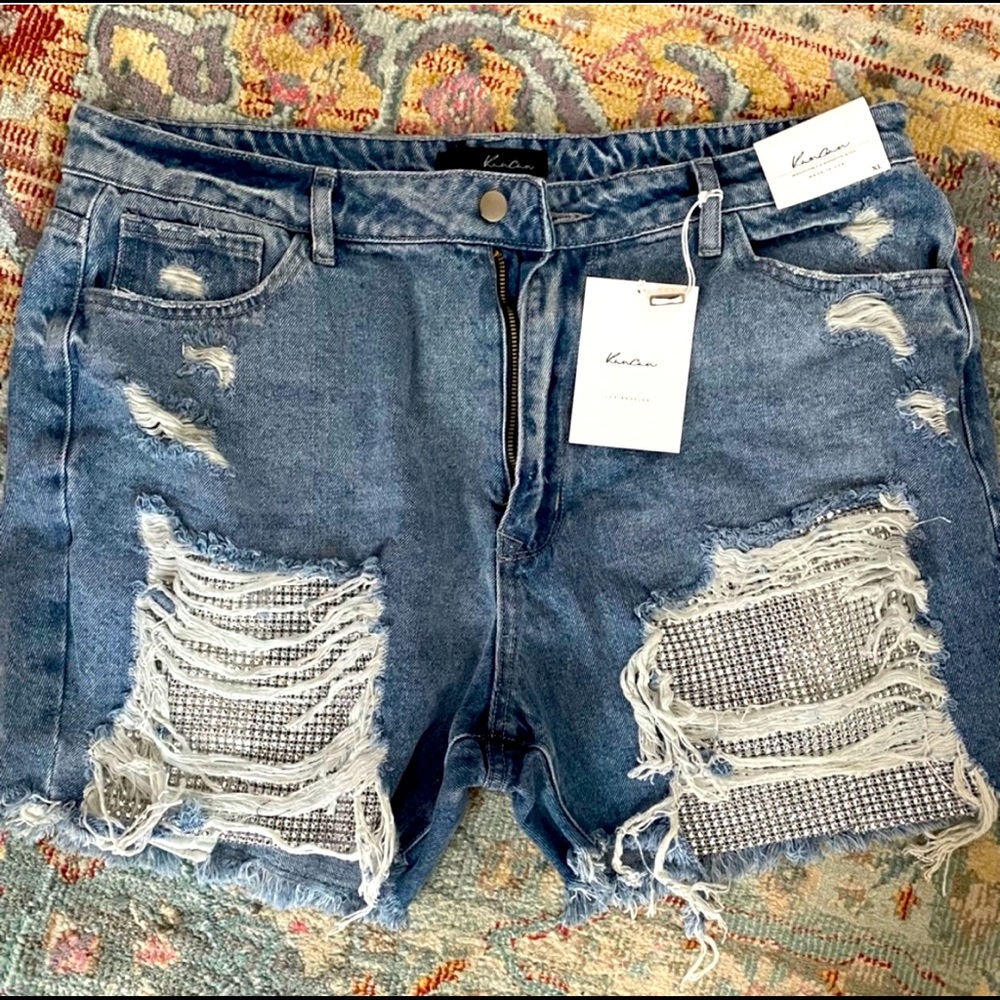 Kancan sparkle shorts